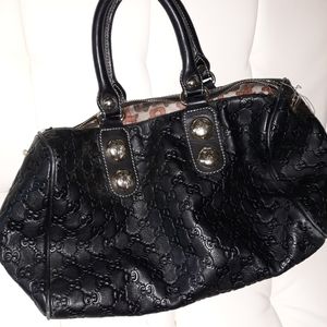 Gucci Boston Bag (Needs work on the inside)